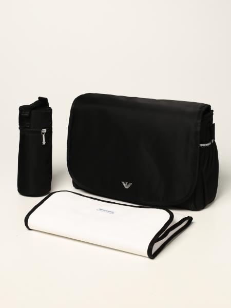 black armani changing bag
