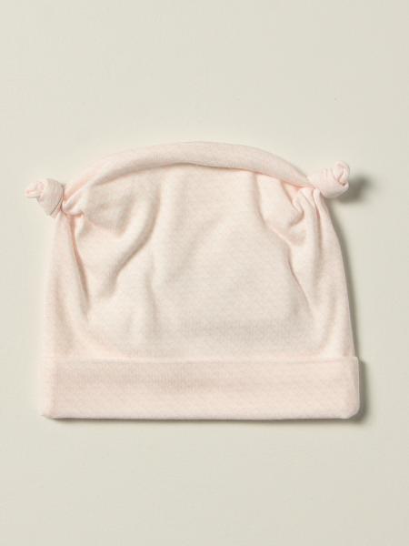 Emporio Armani beanie hat with knotted ears