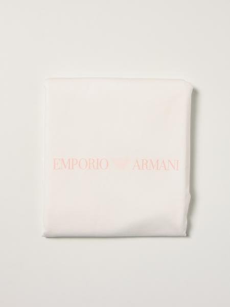 Emporio Armani cotton cover with logo