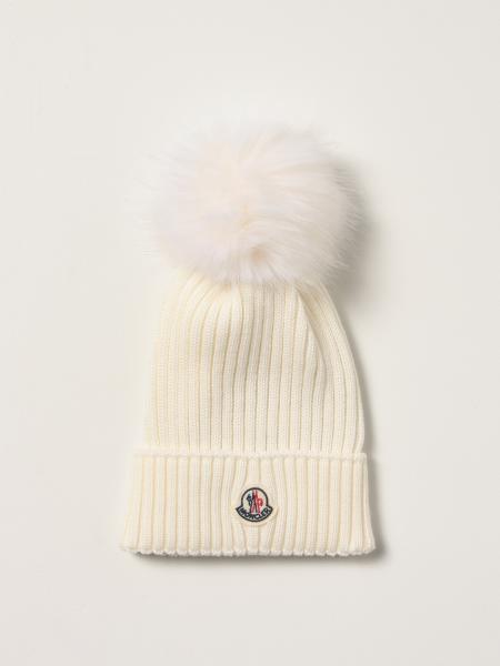 Moncler bobble hat in wool