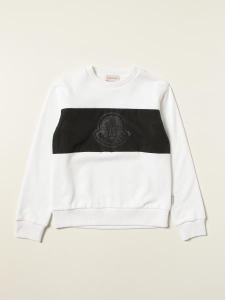 Moncler kids: Moncler cotton sweatshirt with logo