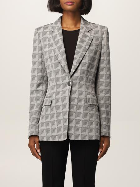 Giorgio Armani women: Giorgio Armani jacket in patterned wool blend