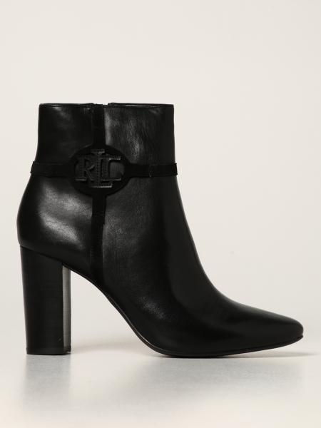 Lauren Ralph Lauren leather ankle boots