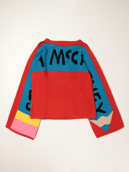 Stella Mccartney kids: Stella McCartney sweater in cotton and wool with logo