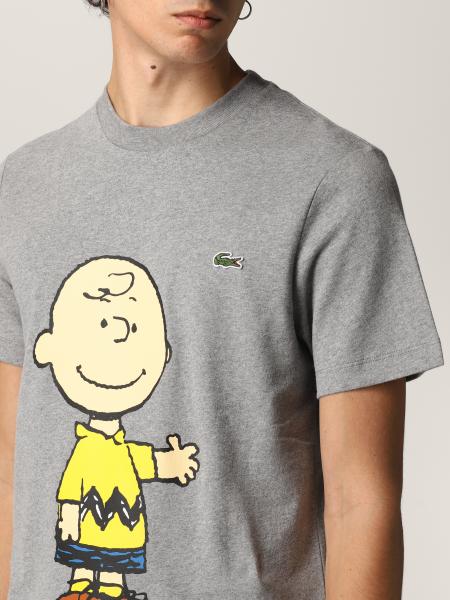 lacoste snoopy t shirt