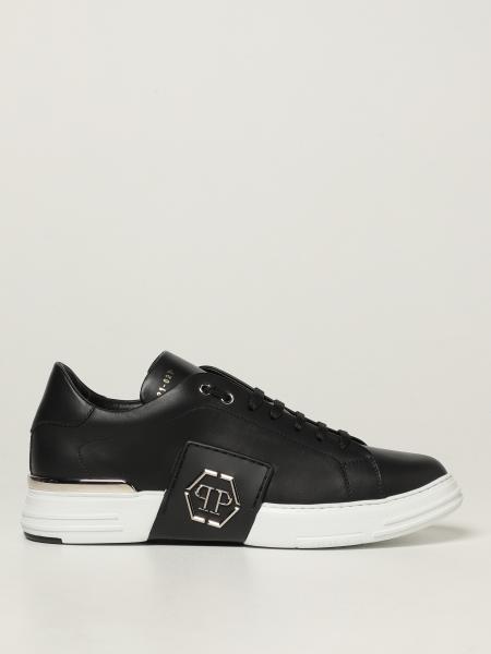 Philipp Plein trainers in leather with logo