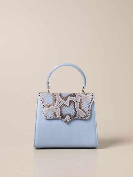 Borsa a tracolla Mini SkyTarì Rural Design in pelle di pitone