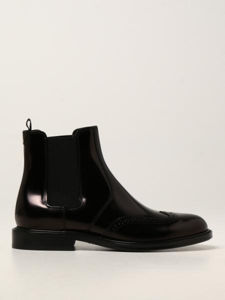 Saint Laurent Chelsea Army boot in brushed leather