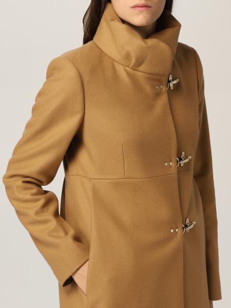 FAY: Romantic coat in virgin wool blend 