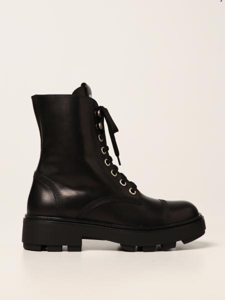Miu Miu leather ankle boot