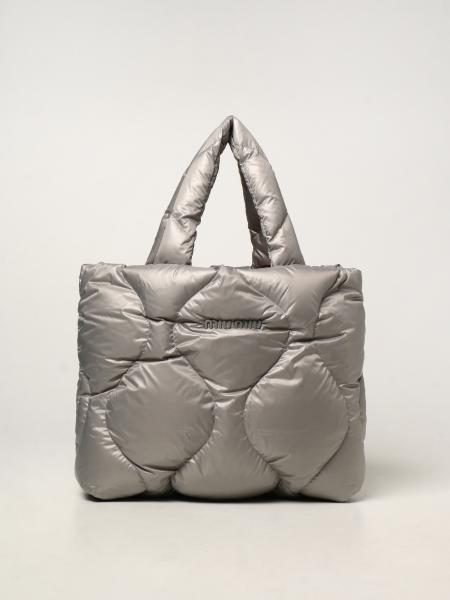 Miu Miu women: Miu Miu shopping bag in quilted nylon