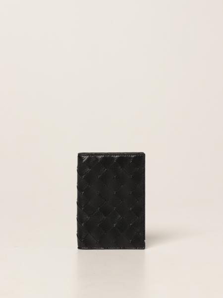 Bottega Veneta passport holder in woven leather 1.5