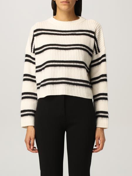 Pinko striped wool blend pullover