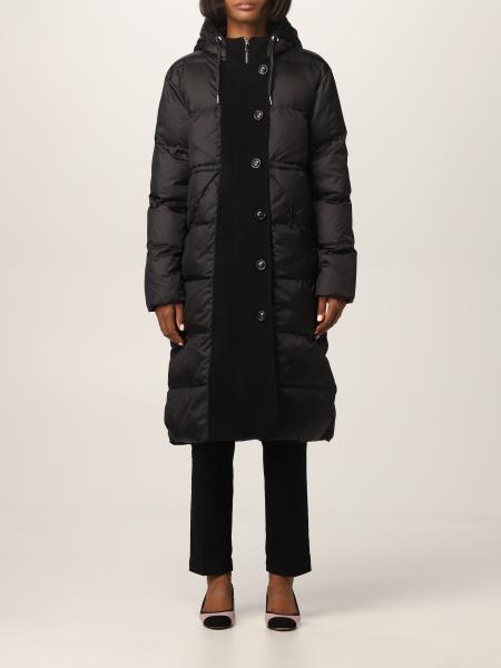 Pinko down jacket with wool insert
