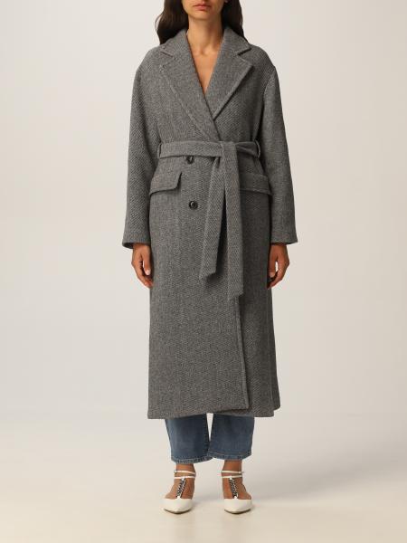 Pinko coat in wool blend