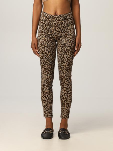 Pinko pants with animalier pattern