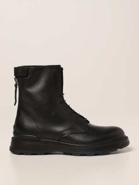 Woolrich: Woolrich ankle boot in grained leather