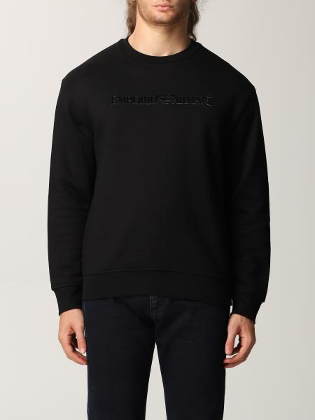 Emporio Armani sweatshirt in cotton and modal