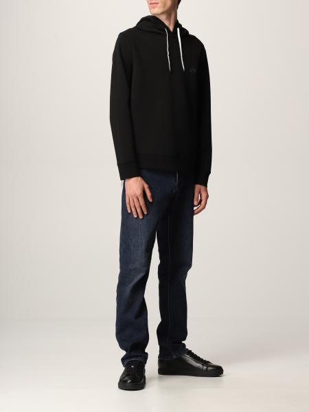 EMPORIO ARMANI: sweatshirt in cotton blend with eagle logo 