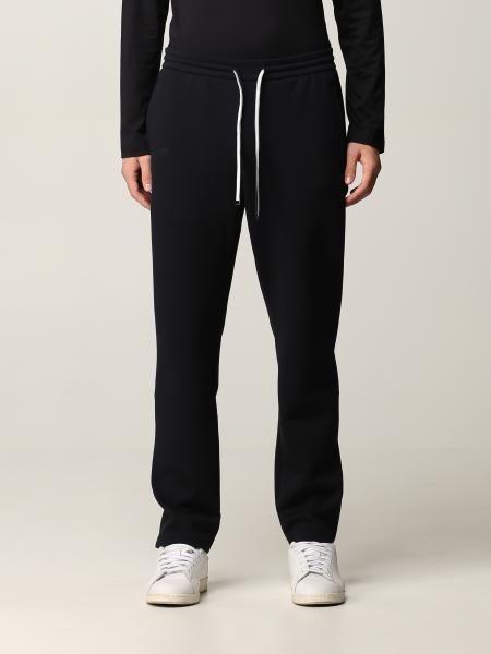 Emporio Armani men: Emporio Armani jogging trousers in cotton blend with logo