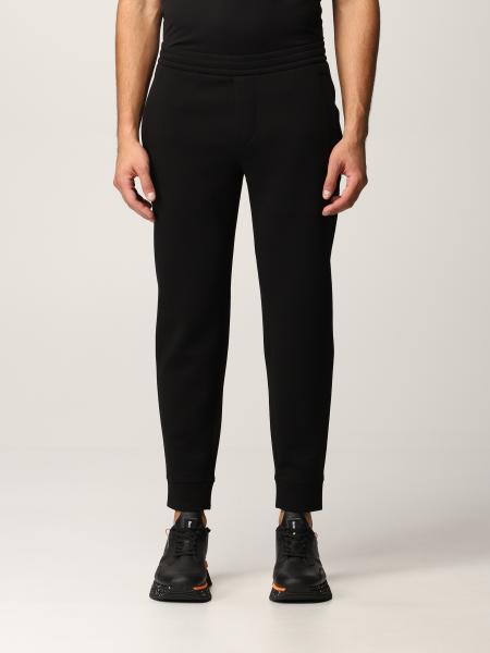 Emporio Armani jogging pants in cotton blend with logo