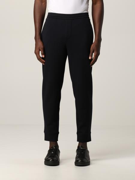Emporio Armani uomo: Pantalone jogging Emporio Armani in misto cotone con logo