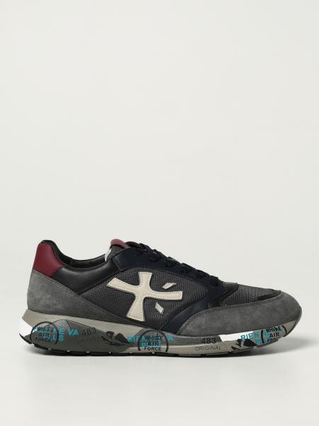 ZacZac Premiata sneakers in leather, suede and mesh