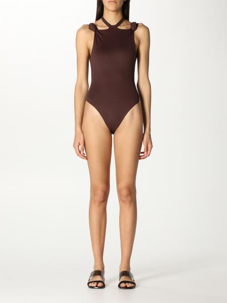 The Attico one-piece swimsuit in stretch fabric