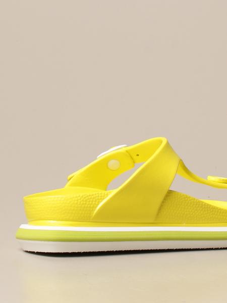 BARRACUDA: rubber sandal | Flat Sandals Barracuda Women Yellow | Flat ...