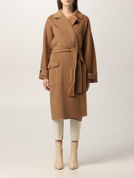 Cappotto Elisabetta Franchi in misto lana