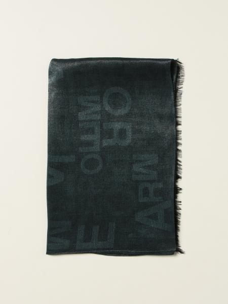 Emporio Armani foulard with all over logo