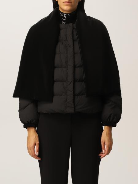 Piumino reversibile Emporio Armani in nylon trapuntato e imbottito