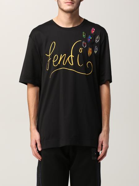 Fendi: T恤 男士 Fendi