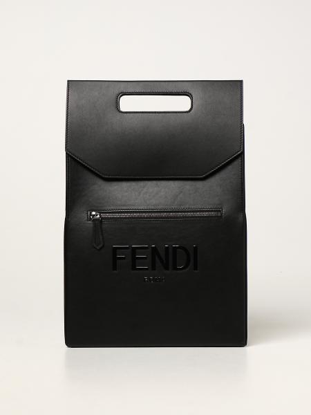Fendi leather rucksack