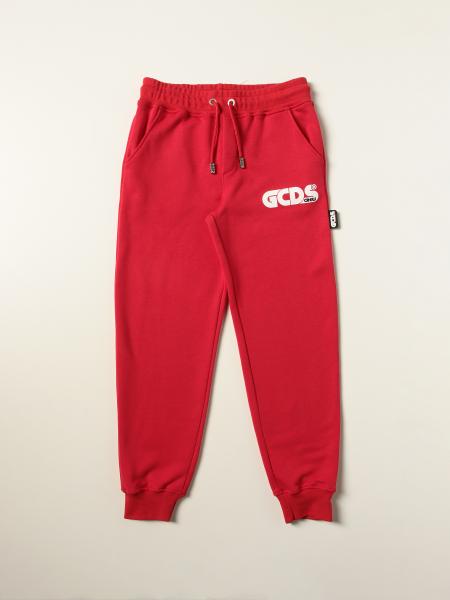 Gcds bambino: Pantalone jogging Gcds in cotone con big logo