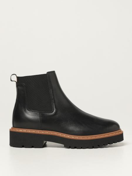 Chelsea H543 Hogan ankle boots in leather