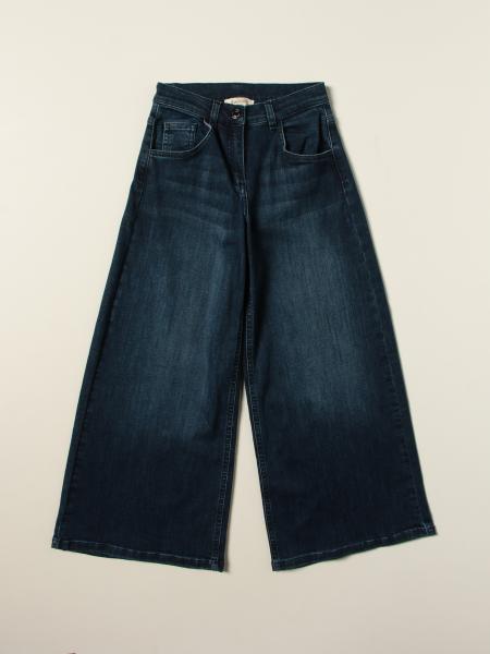 Twinset kids: Twin-set jeans in washed denim