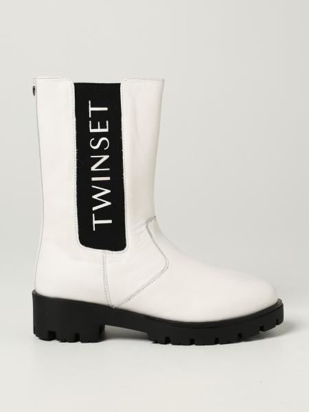 Twinset kids: Twin-set leather boots