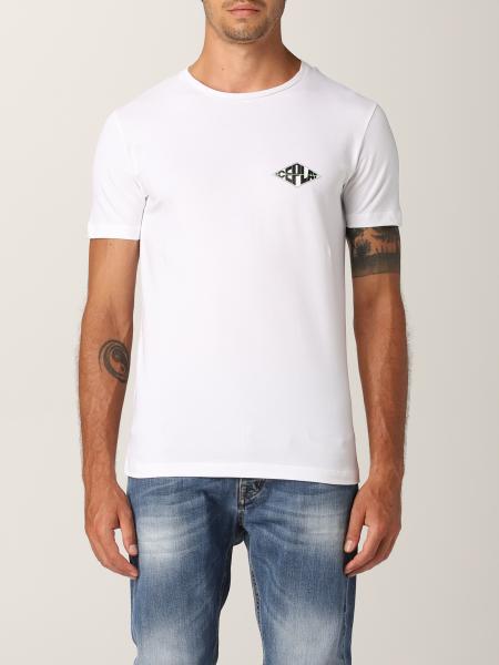 ICE PLAY: t-shirt for man - White | Ice Play t-shirt F022 P410 online ...