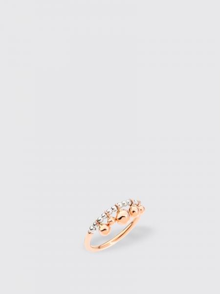 Dodo anelli: Anello Bollicine Dodo in oro rosa 9 kt con sfere in oro rosa 9 kt