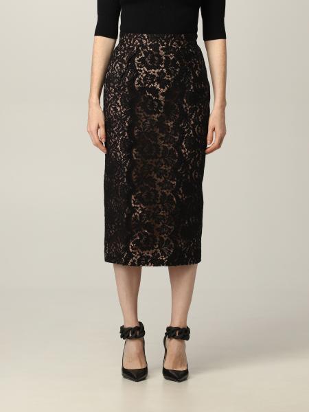 N ° 21 lace pencil skirt