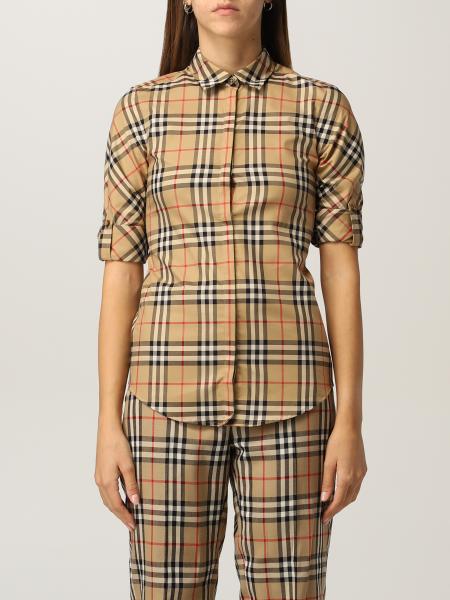 Burberry mujer: Camisa mujer Burberry