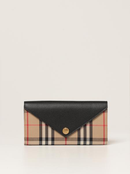 women's burberry wallet sale