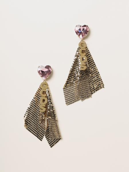 Maxi Gcds earrings with metal mesh