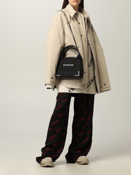 balenciaga cabas xs black