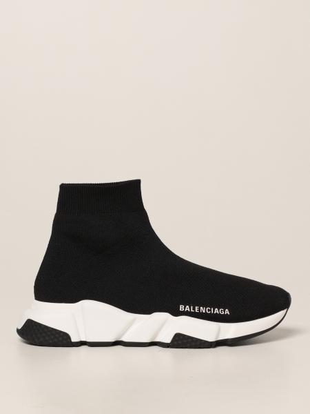 BALENCIAGA: Speed sock sneakers - Black | Balenciaga sneakers 587280 ...