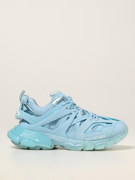 BALENCIAGA: Sneakers Track in mesh e pelle sintetica - Polvere | Sneakers  Balenciaga 647741 W3BM2 GIGLIO.COM