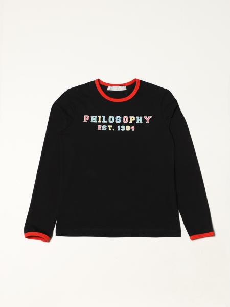 T-shirt Philosophy di Lorenzo Serafini in cotone con logo