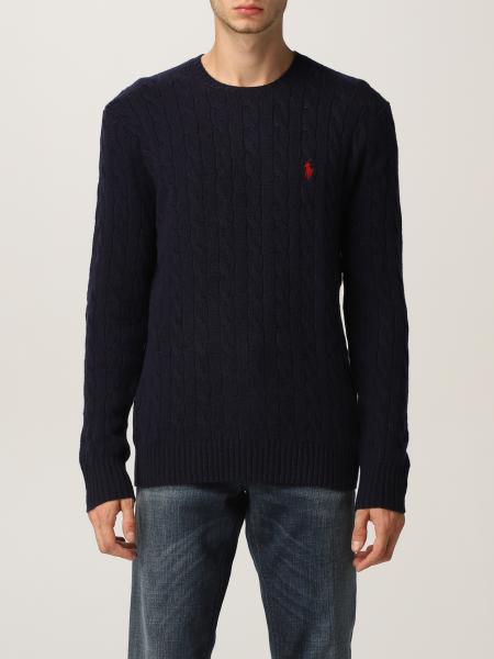 Polo Ralph Lauren men: Polo Ralph Lauren jumper in cable-knit cashmere