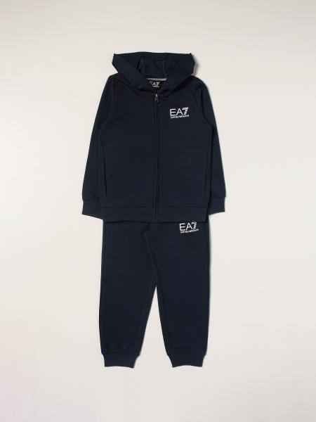 ea7 tracksuit bottoms junior